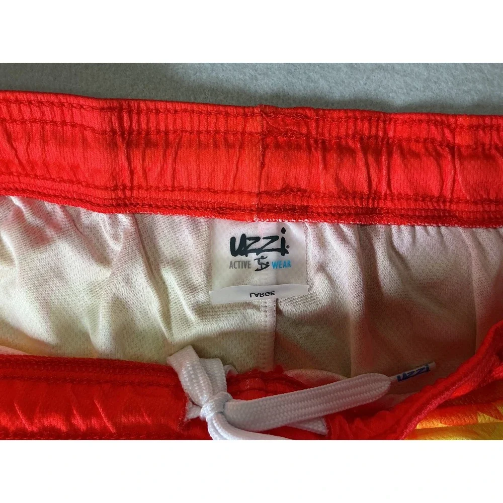 Uzzi Amphibious Gear Pride Rainbow‎ Swim Shorts Large UPF 50 NWT Beach Pool